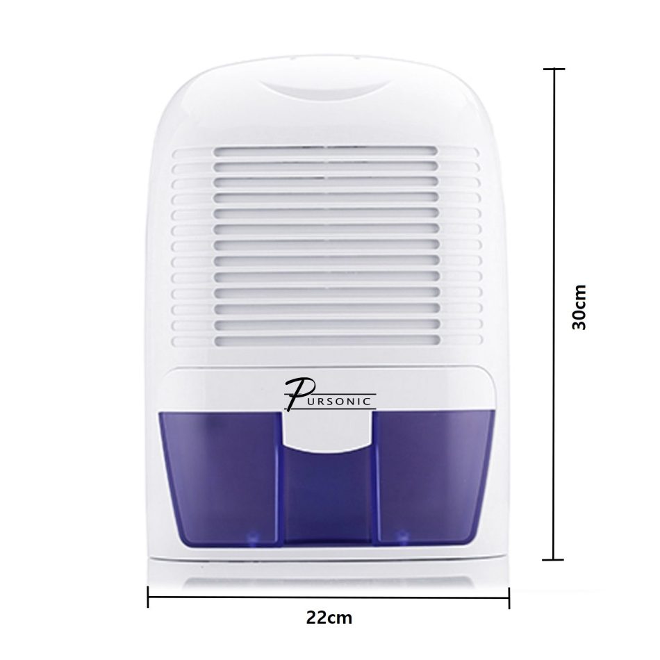 Pursonic 1500ML Clean Air Max Dehumidifier Portable Electric Office Home White - Image 2