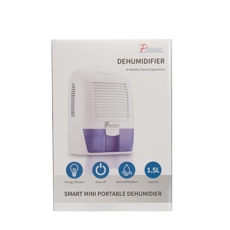 Pursonic 1500ML Clean Air Max Dehumidifier Portable Electric Office Home White - Image 9
