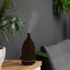 Milano Decor Aroma Diffuser 100ml Ultrasonic Humidifier Purifier And 3 Pack Oils - Dark Wood - Image 2