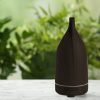Milano Decor Aroma Diffuser 100ml Ultrasonic Humidifier Purifier And 3 Pack Oils - Dark Wood - Image 6