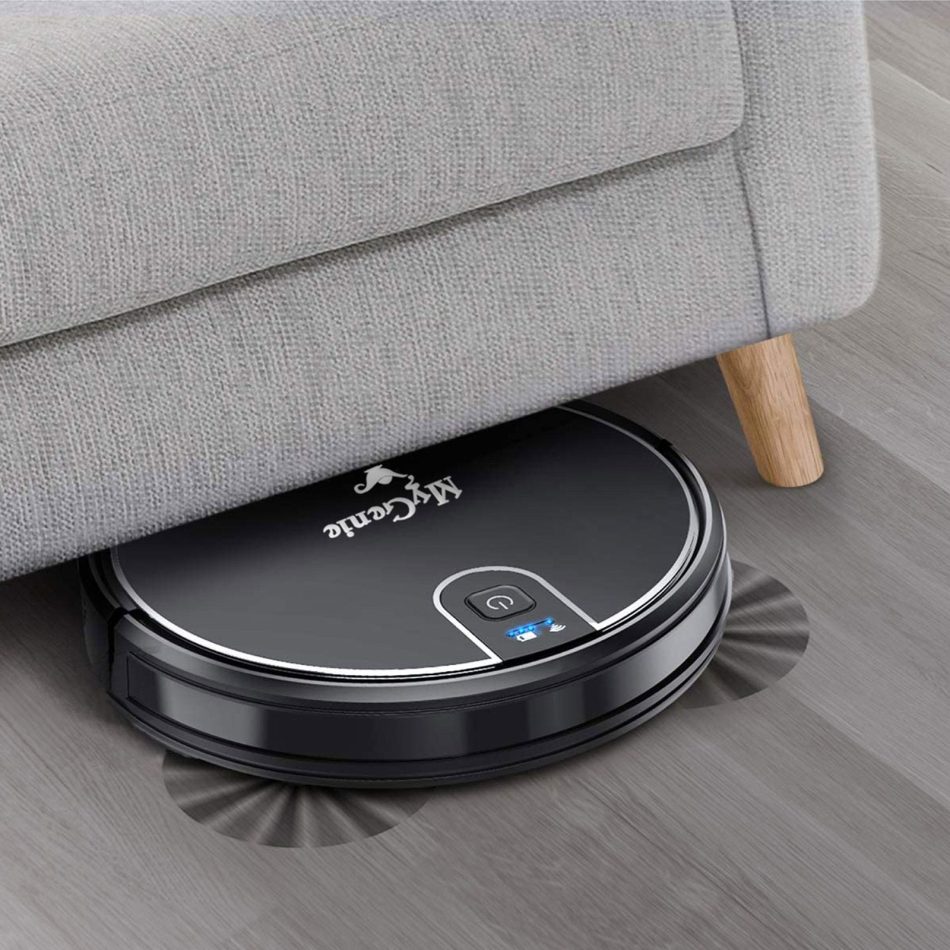 MyGenie XSonic Wifi Pro Robotic Vacuuum Cleaner Carpet Wet Dry Mopping Black - Image 5