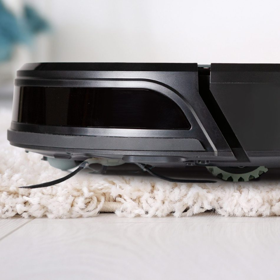 MyGenie Laser Smart Pro IQ 360 Robot Vacuum Cleaner Black WIFI Remote Control - Image 18