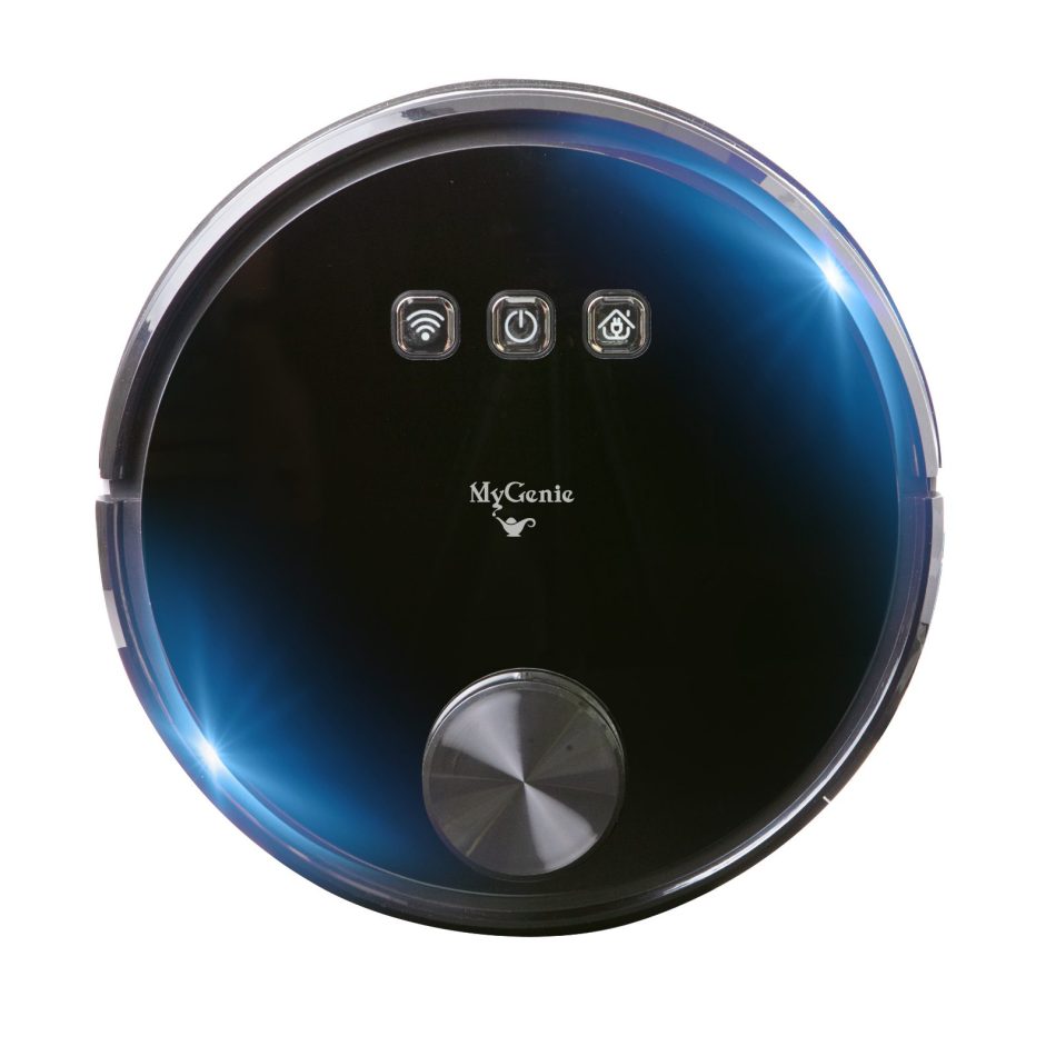 MyGenie Laser Smart Pro IQ 360 Robot Vacuum Cleaner Black WIFI Remote Control - Image 7