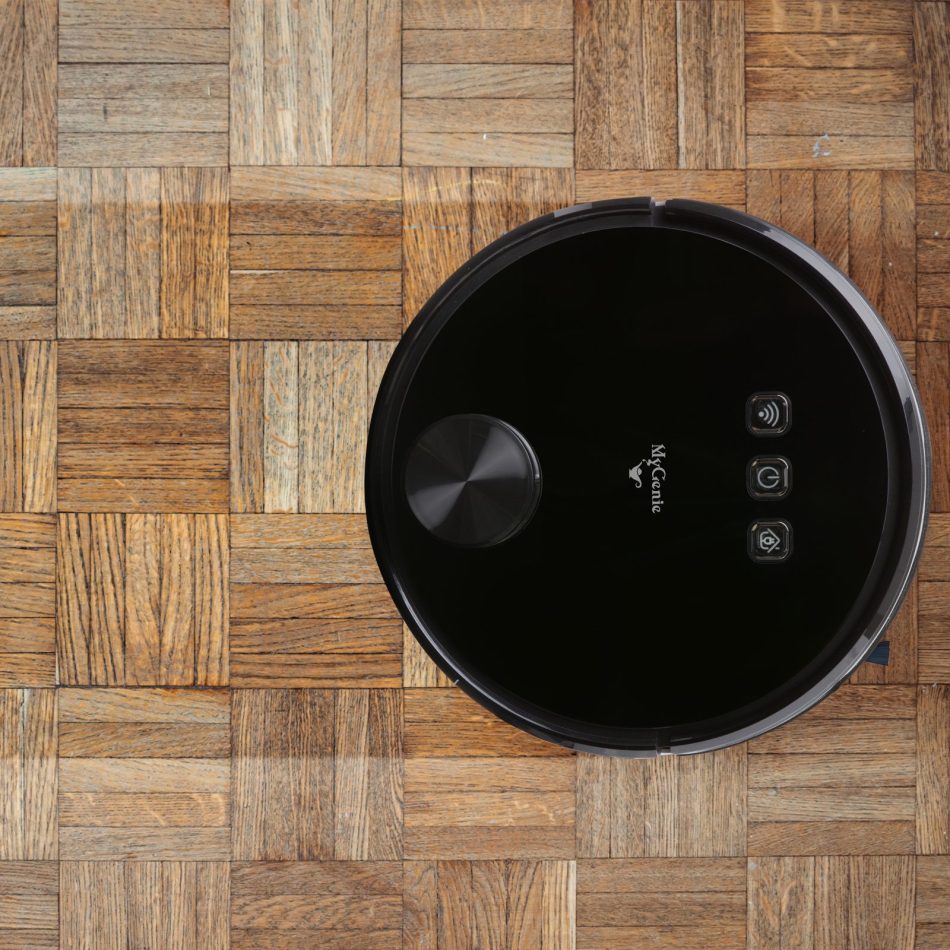 MyGenie Laser Smart Pro IQ 360 Robot Vacuum Cleaner Black WIFI Remote Control - Image 9