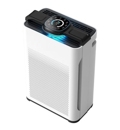 MyGenie Pure Max Air Purifier Carbon Filter 5-In-1 Cleaning System 100 m2 White