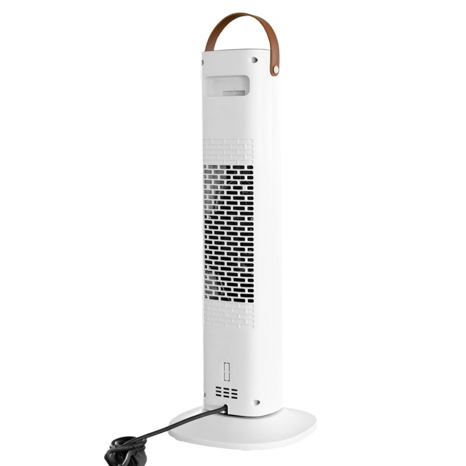 Pursonic Electric Ceramic Tower Heater Portable Oscillating Remote Control - White - Image 6