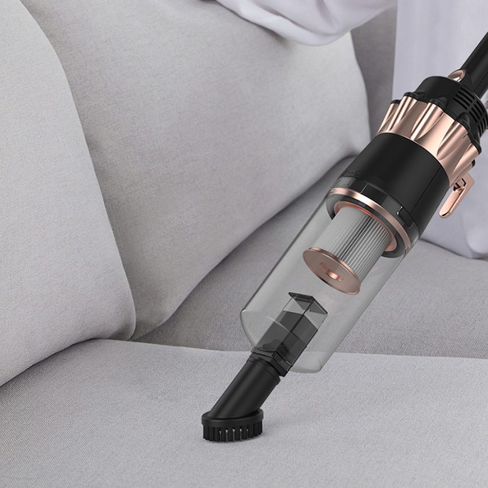 MyGenie CX300 2 in 1 Corded Stick Vacuum Ultralight Bagless Black Rose Gold - Image 8