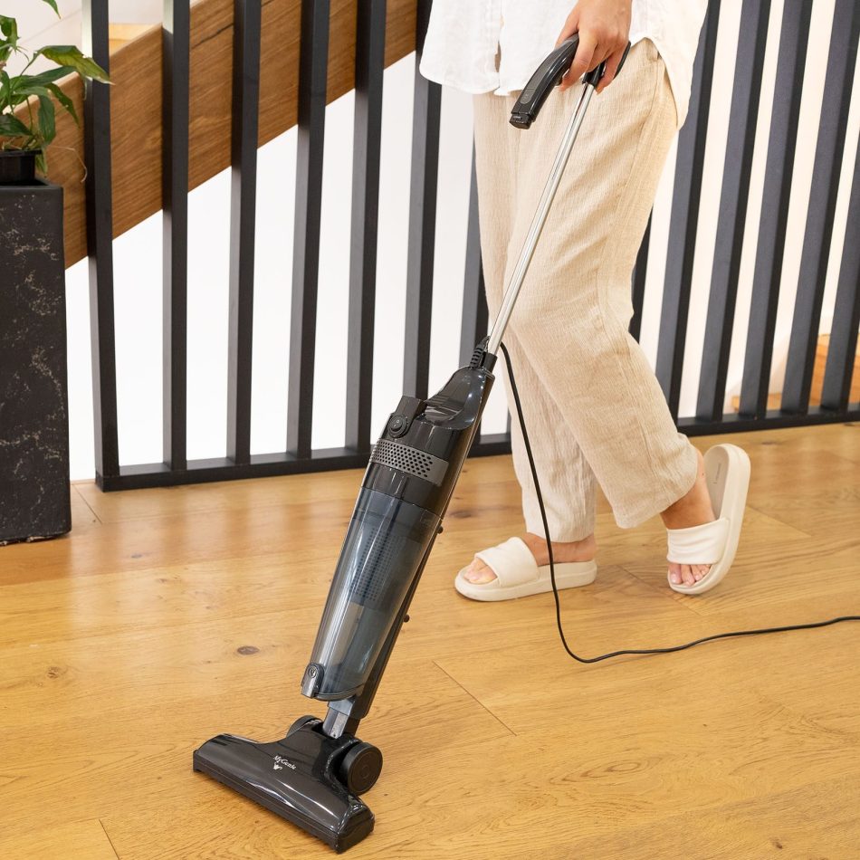 MyGenie CX500 Telescopic Stick Vacuum Ultralight Bagless Black Grey - Image 2