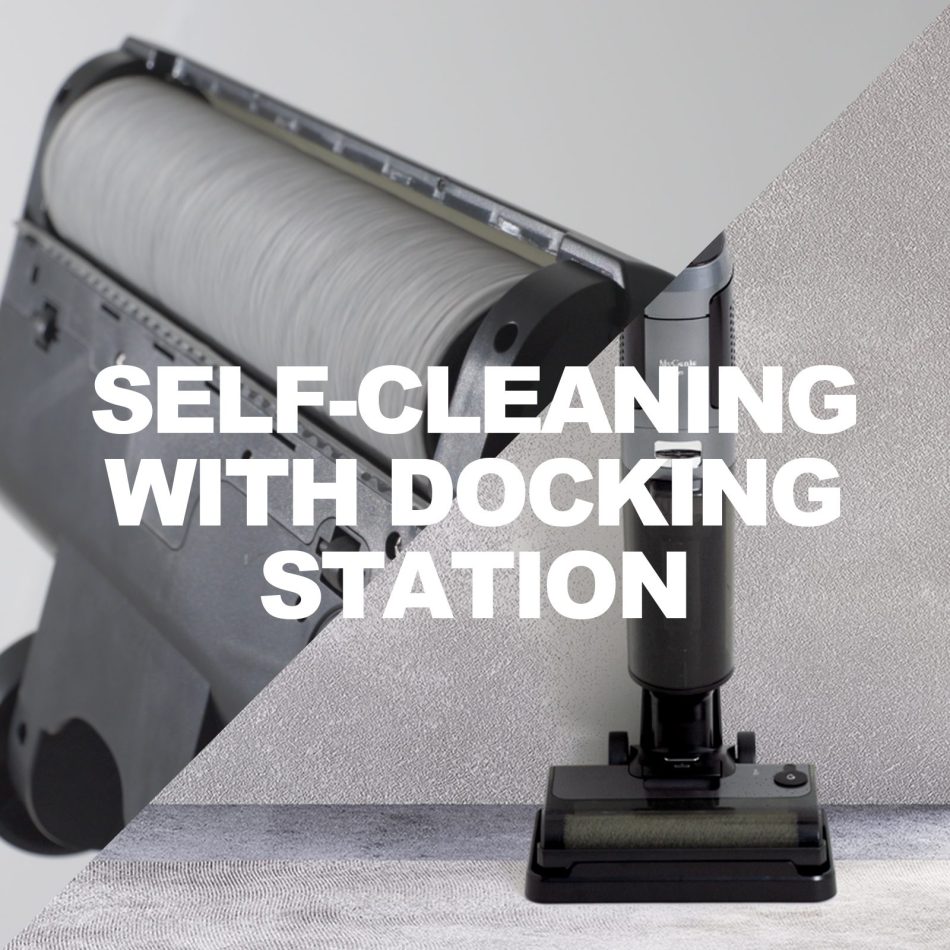 MyGenie Titan XL Intelligent Voice Wet and Dry Vacuum Mop - Grey - Image 4