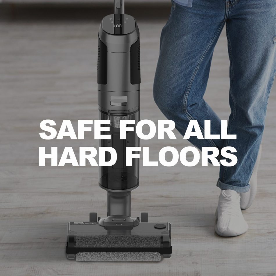 MyGenie Titan XL Intelligent Voice Wet and Dry Vacuum Mop - Grey - Image 7