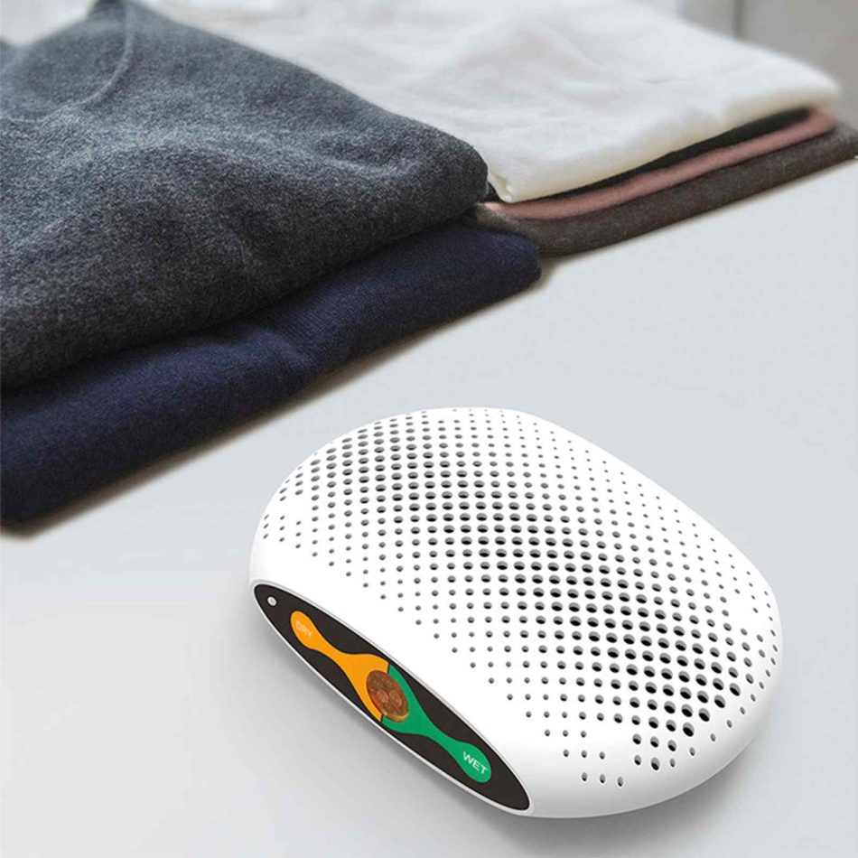 MyGenie Compact Reusable Dehumidifier Moisture Extractor Compact Portable White - Image 3