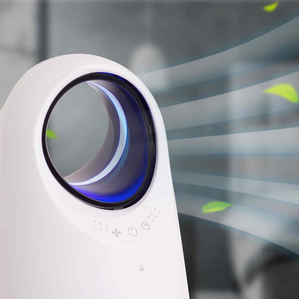 MyGenie Ultra Quiet Eco Flow Air Purifier WI-FI Control HEPA Filter White - Image 8