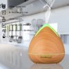 Essential Oils Ultrasonic Aromatherapy Diffuser Air Humidifier Purify 400ML - Light Wood - Image 4
