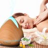 Essential Oils Ultrasonic Aromatherapy Diffuser Air Humidifier Purify 400ML - Light Wood - Image 6