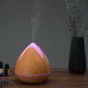 Essential Oils Ultrasonic Aromatherapy Diffuser Air Humidifier Purify 400ML - Light Wood - Image 8
