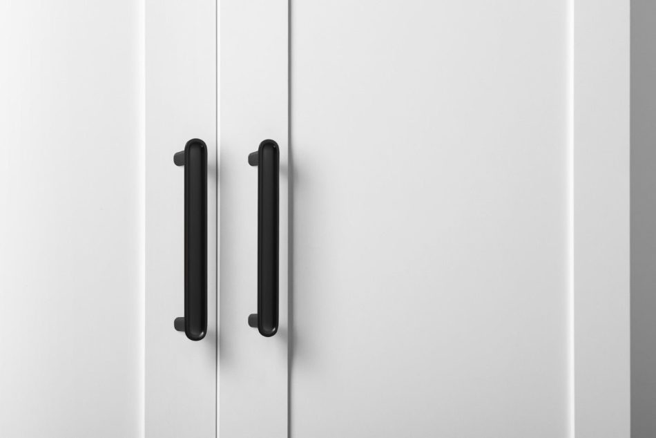 STOCKHOLM UNIVERSAL STORAGE CUPBOARD - HAMPTONS - DECO BLACK HANDLE - Image 3