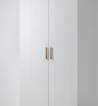 STOCKHOLM UNIVERSAL STORAGE CUPBOARD - VJ PANEL - DECO GOLD HANDLE