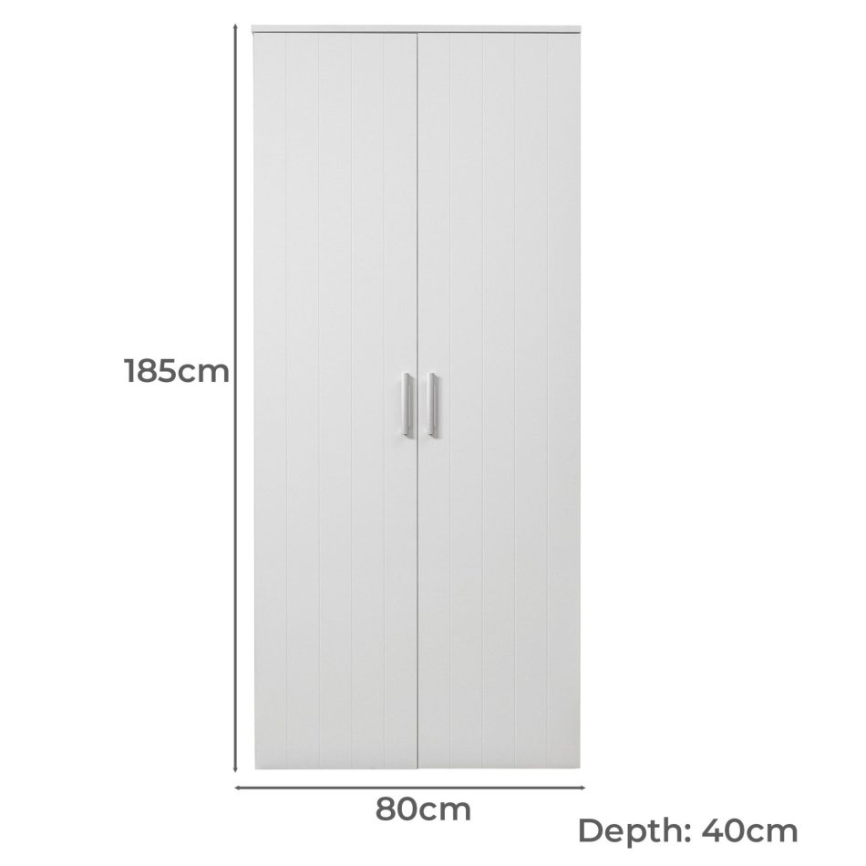 STOCKHOLM UNIVERSAL STORAGE CUPBOARD - VJ PANEL - DECO GOLD HANDLE - Image 4