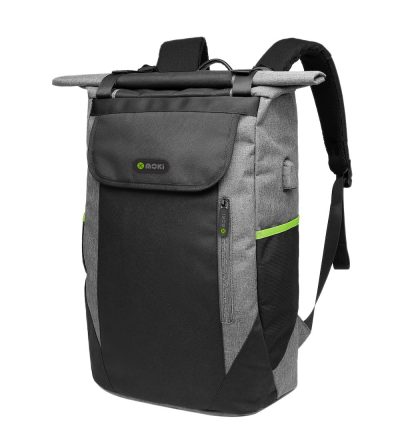 MOKI Odyssey Roll-up Backpack - Fits up to 15.6" Laptop
