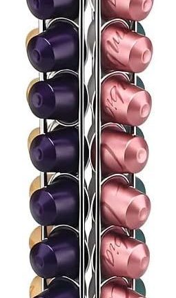 Coffee Pods Holder Storage Compatible with 40 Nespresso Pods
