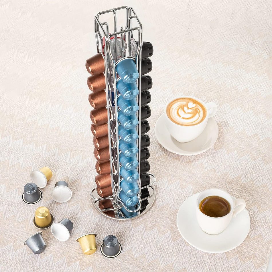 Coffee Pods Holder Storage Compatible with 40 Nespresso Pods - Image 4