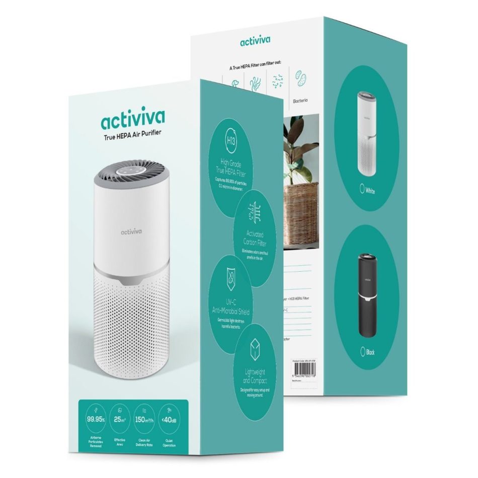 activiva HEPA Air Purifier with UV-C Light - Image 9
