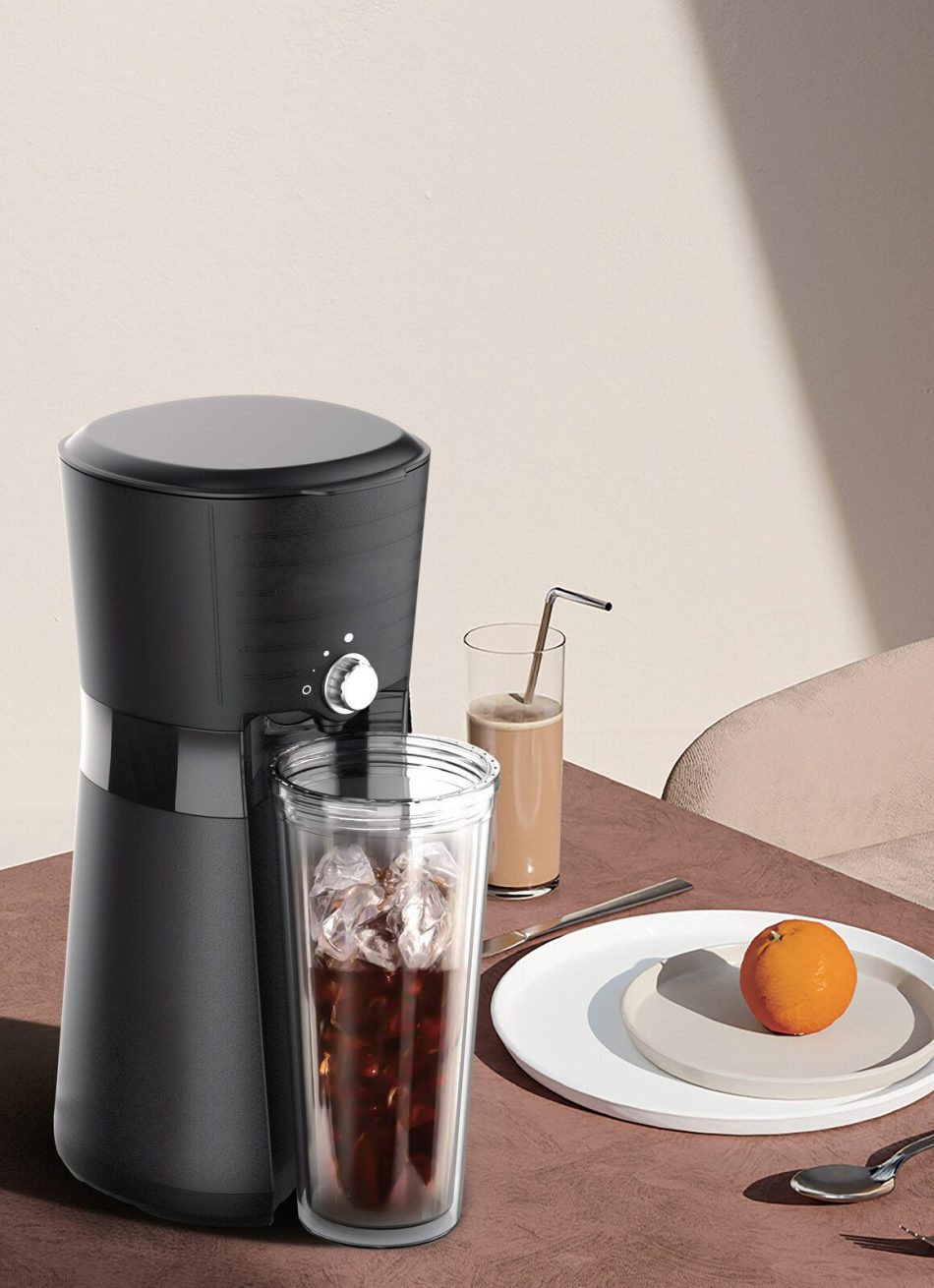 Digital Iced Coffee Maker w/ 10oz, Reusable Cup & Straw Included - Image 3