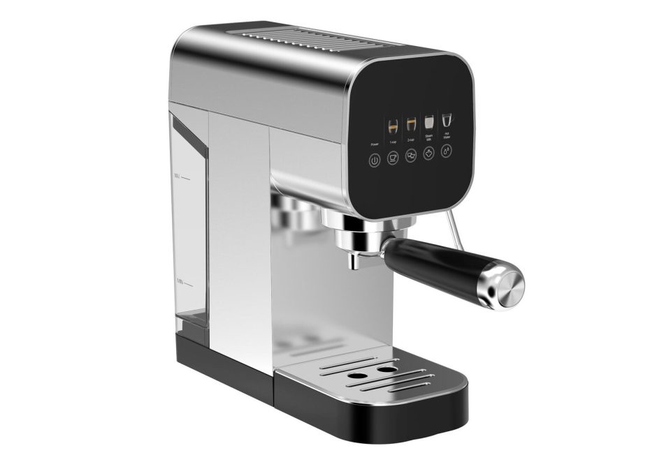 Touch Screen Operation Espresso Coffee Machine with 20-Bar Pressure Pump - Image 3