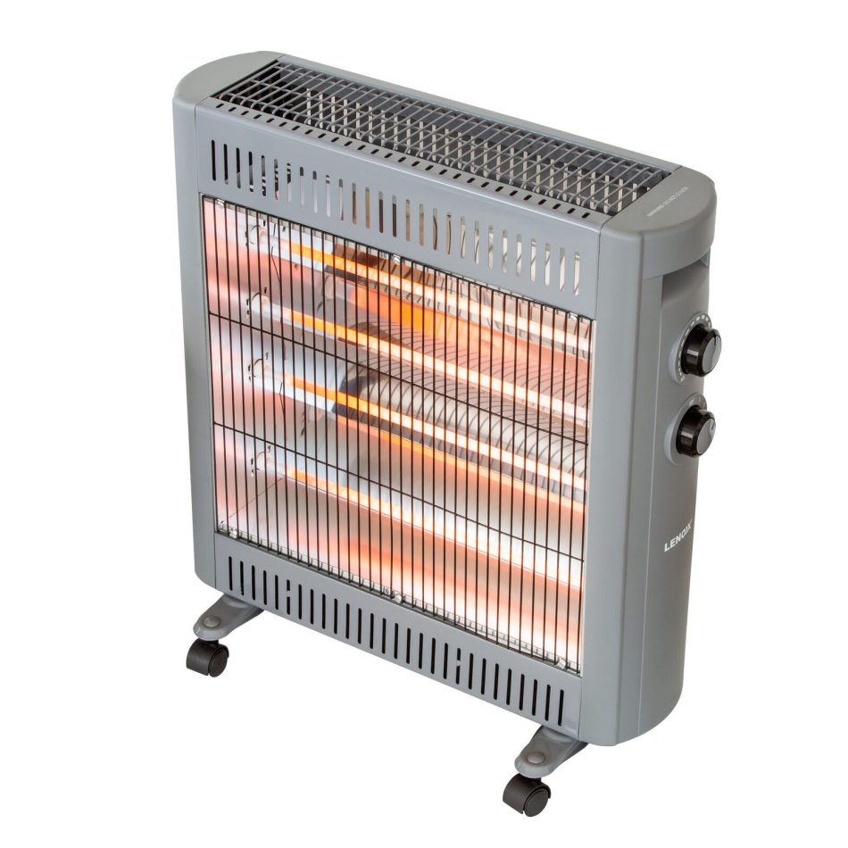 2200W Quartz Infrared Radiant Heater with Adjustable Thermostat and 2 Power Settings - Image 4