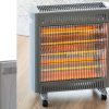 2200W Quartz Infrared Radiant Heater with Adjustable Thermostat and 2 Power Settings - Image 6