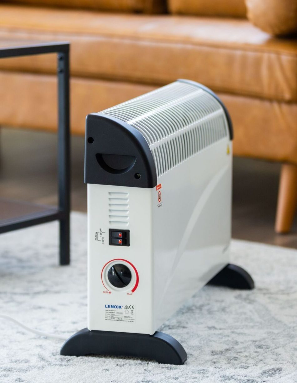 Portable Convector Heater  2000W, 3 Heat Settings - Image 2
