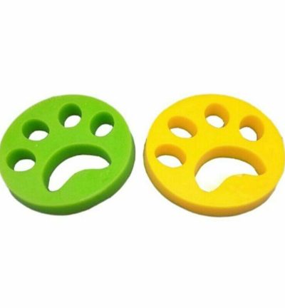 2Pcs Pet Hair Remover Floating Fur Catcher Laundry Lint Dog Cat Washing Machine