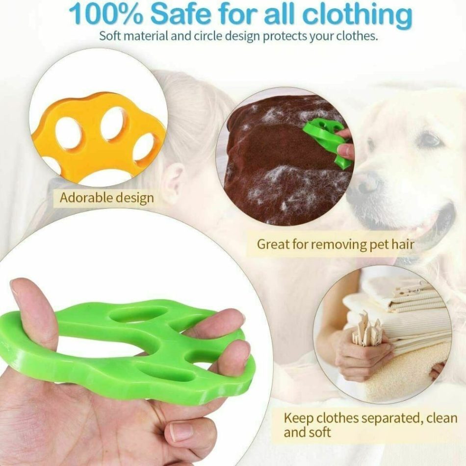 2Pcs Pet Hair Remover Floating Fur Catcher Laundry Lint Dog Cat Washing Machine - Image 6