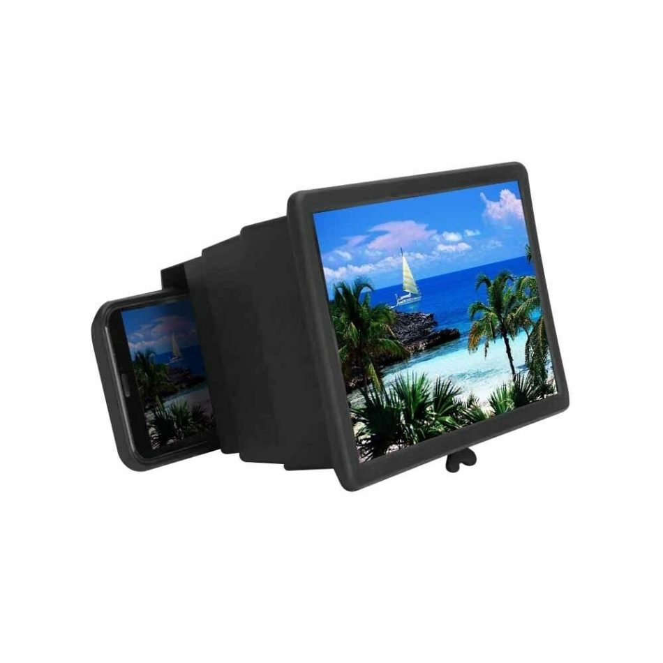3D Mobile Phone Screen Magnifier 12" HD Video Amplifier for Smartphone Stand - Image 4