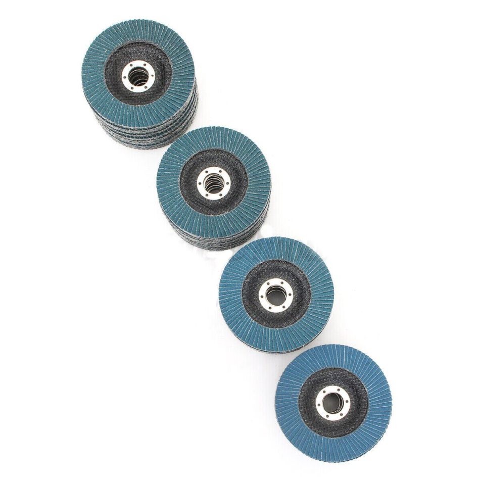 20PCS 5" 125MM Angle Grinder Flap Sanding Disc 100 Grit Grinding Wheel - Image 5
