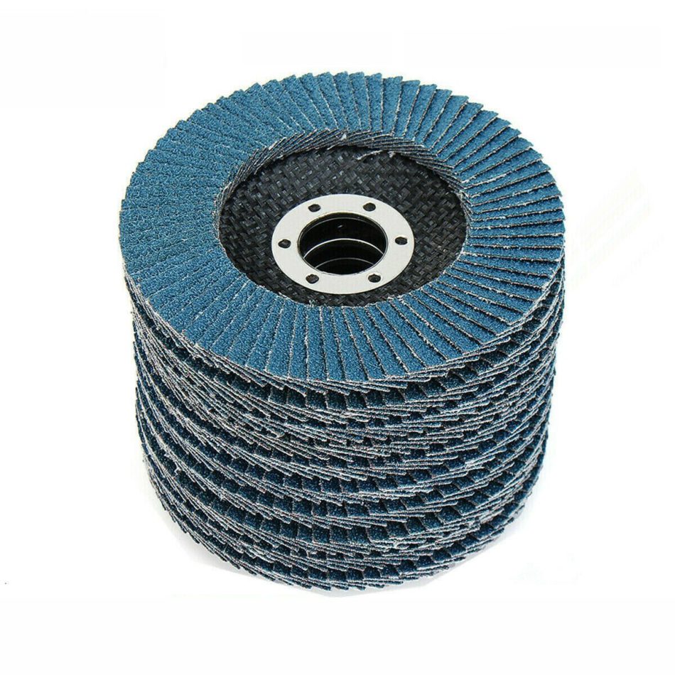 20PCS 5" 125MM Angle Grinder Flap Sanding Disc 100 Grit Grinding Wheel - Image 6