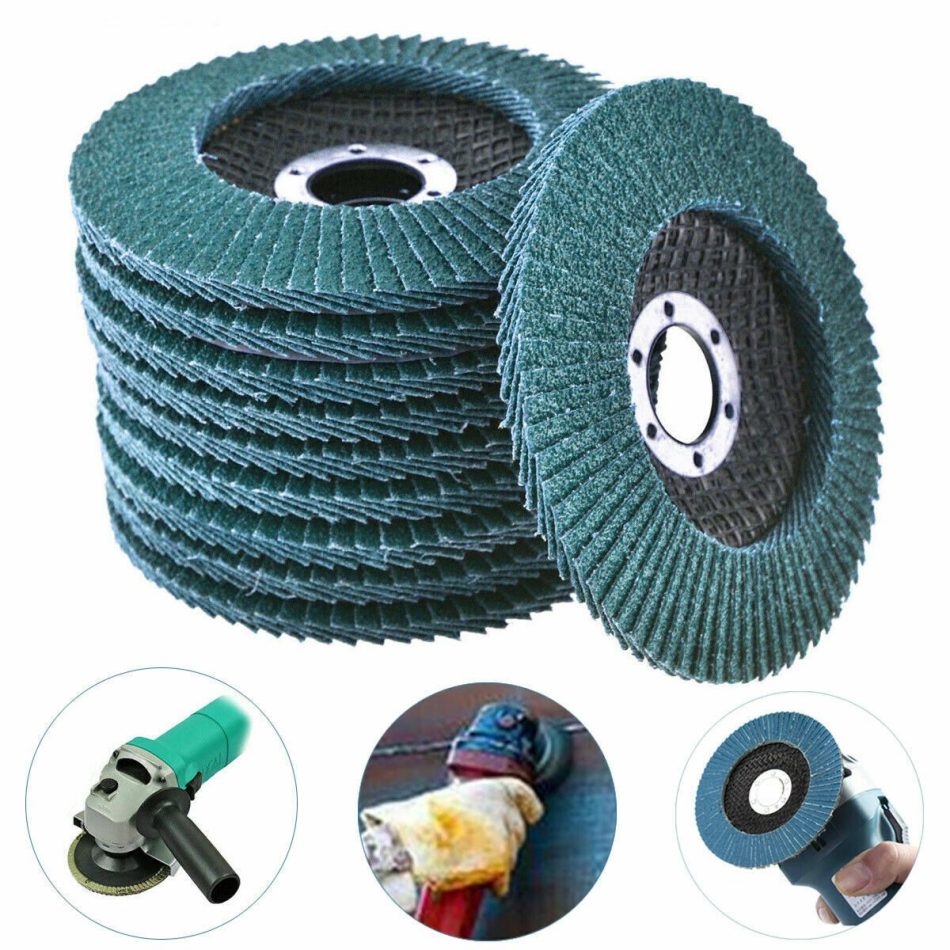 20PCS 5" 125MM Angle Grinder Flap Sanding Disc 100 Grit Grinding Wheel - Image 8