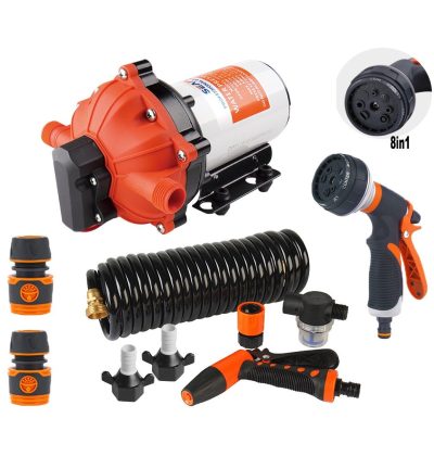 SEAFLO 70PSI Deck Washdown Pump Kit for Boat Caravan Yacht Wash Pump 12V 5GPM