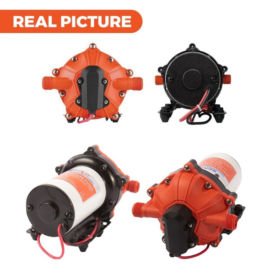 SEAFLO 70PSI Deck Washdown Pump Kit for Boat Caravan Yacht Wash Pump 12V 5GPM - Image 2