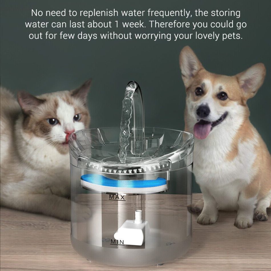 8PCS Filter Electric Pet Water Fountain Automatic Sensor Drinking Dispenser Filter - Image 4