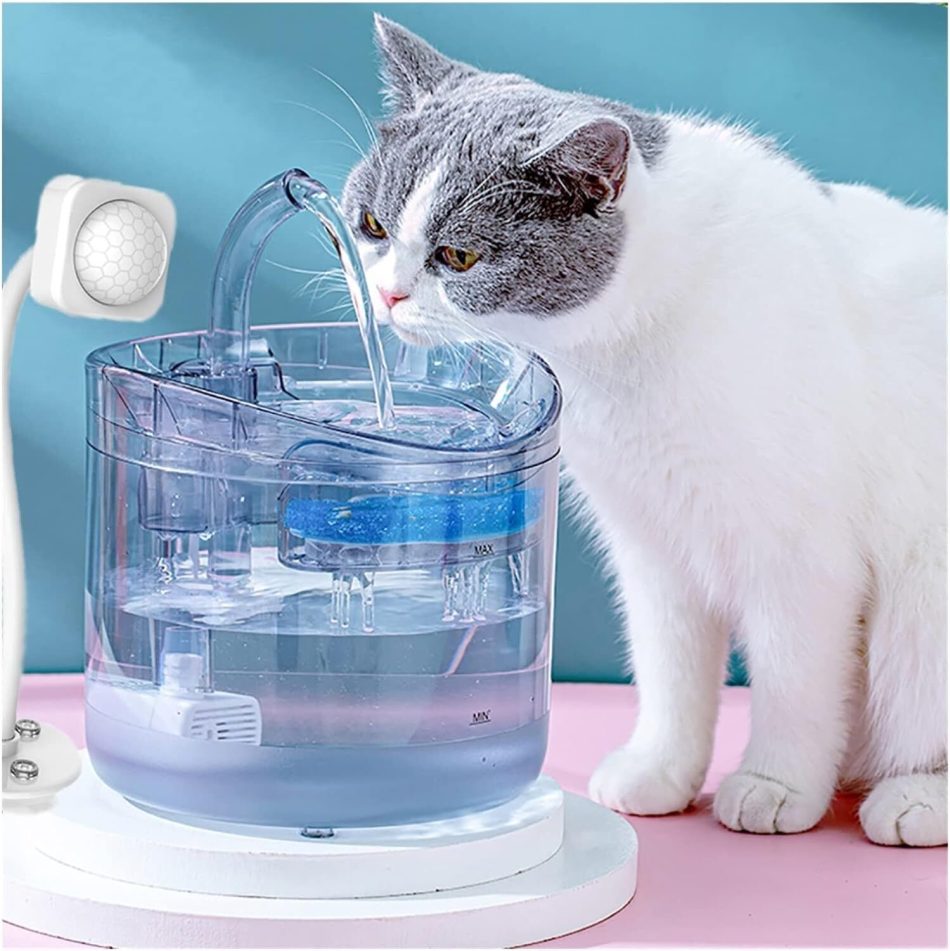 8PCS Filter Electric Pet Water Fountain Automatic Sensor Drinking Dispenser Filter - Image 5