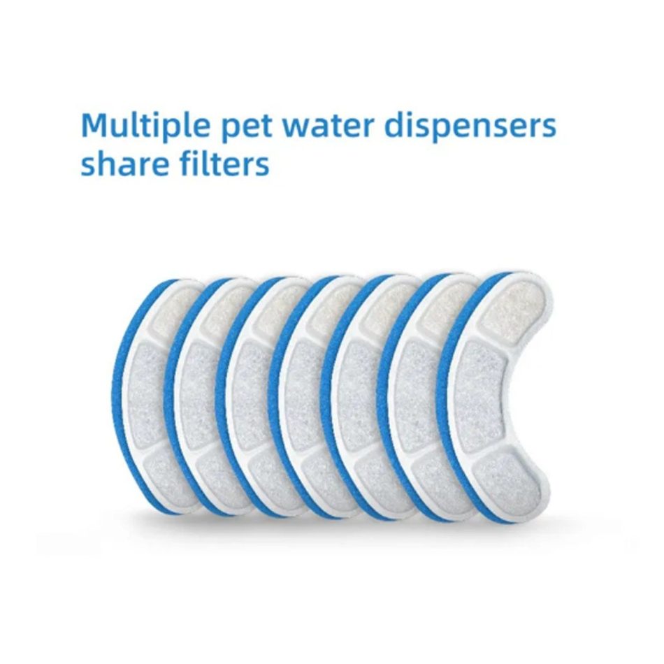 8PCS Filter Electric Pet Water Fountain Automatic Sensor Drinking Dispenser Filter - Image 8