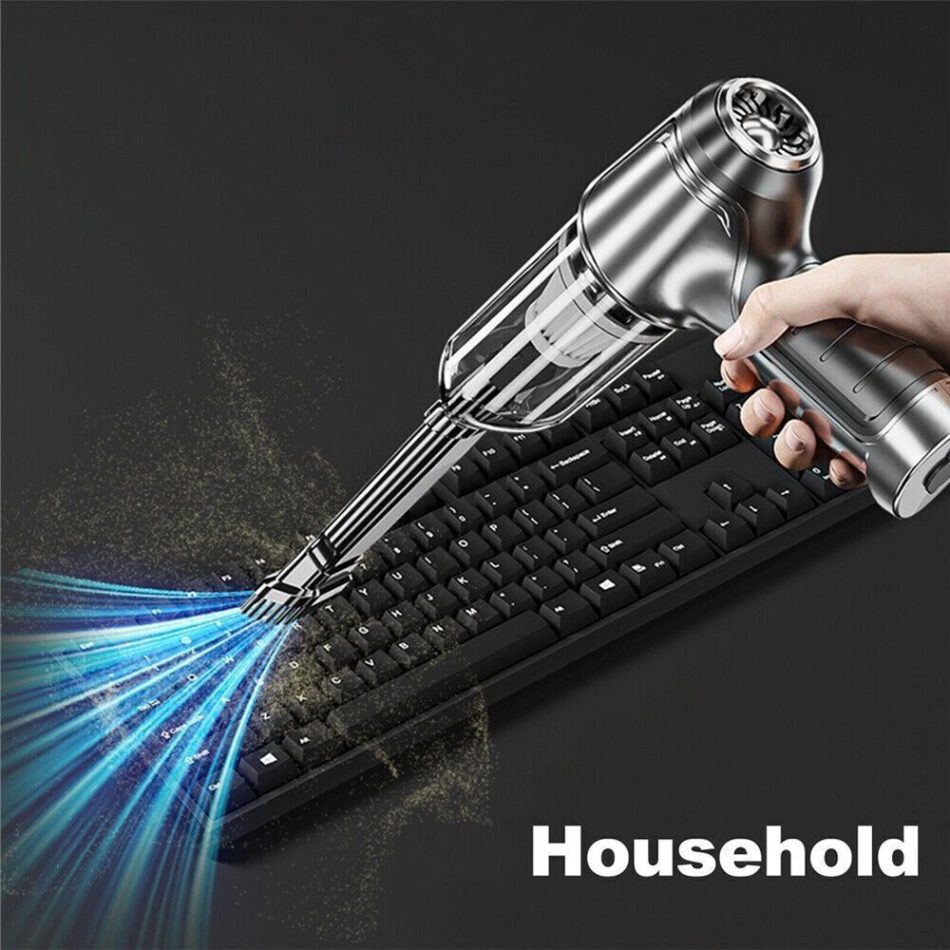 95000PA Wireless Car Vacuum Cleaner Handheld Vaccum Dust Blow Mini Power Suction - Image 2