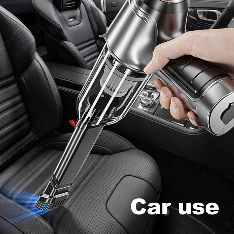 95000PA Wireless Car Vacuum Cleaner Handheld Vaccum Dust Blow Mini Power Suction - Image 3