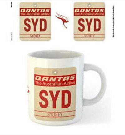 Qantas Syd Airport Code Tag