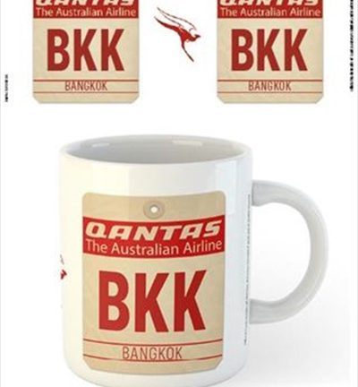 Qantas - BKK Airport Code Tag