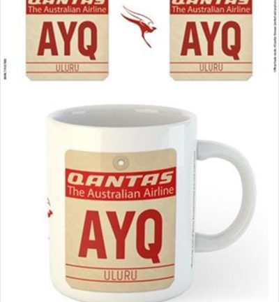 Qantas - AYQ Airport Code Tag