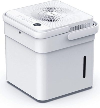 Midea Cube dehumidifier with smart wi-fi, 12L tank for up to 20L per day dehumidification MDDM20
