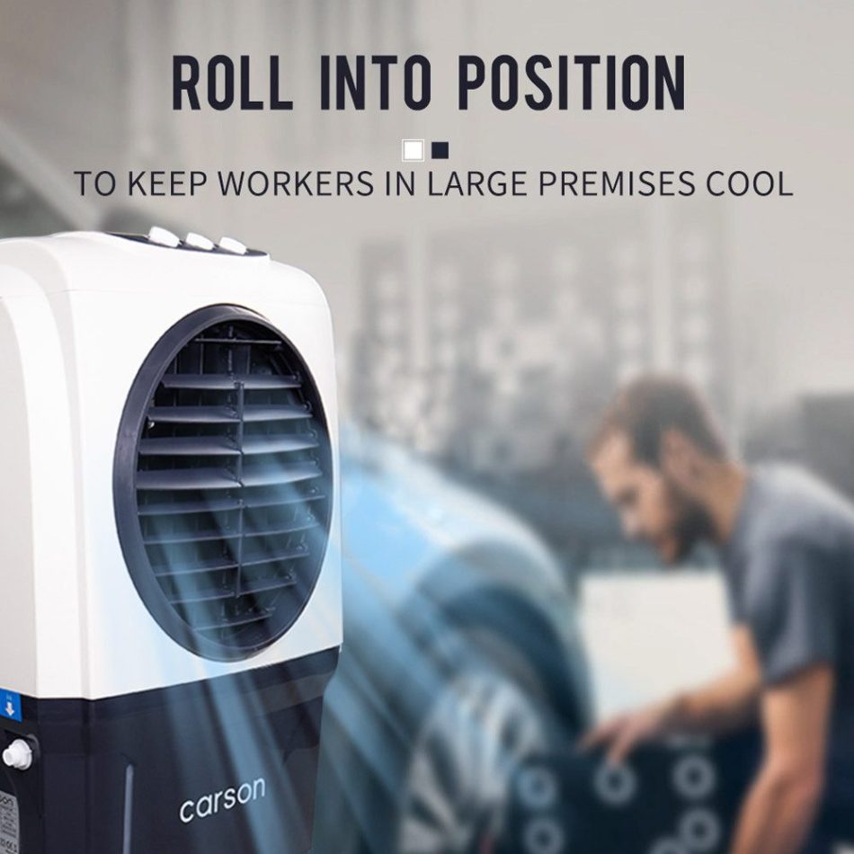 CARSON Air Cooler 4-in-1 Evaporative Portable Commercial Fan Industrial Workshop - Image 3