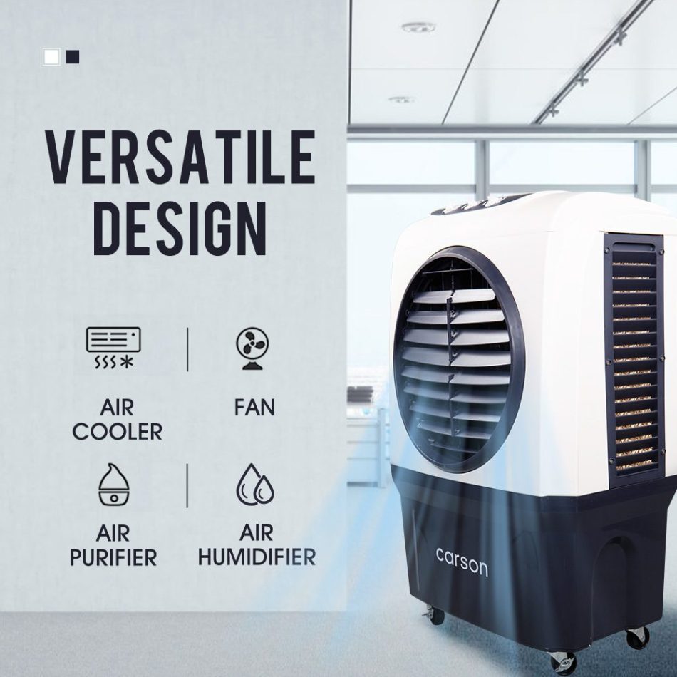 CARSON Air Cooler 4-in-1 Evaporative Portable Commercial Fan Industrial Workshop - Image 4